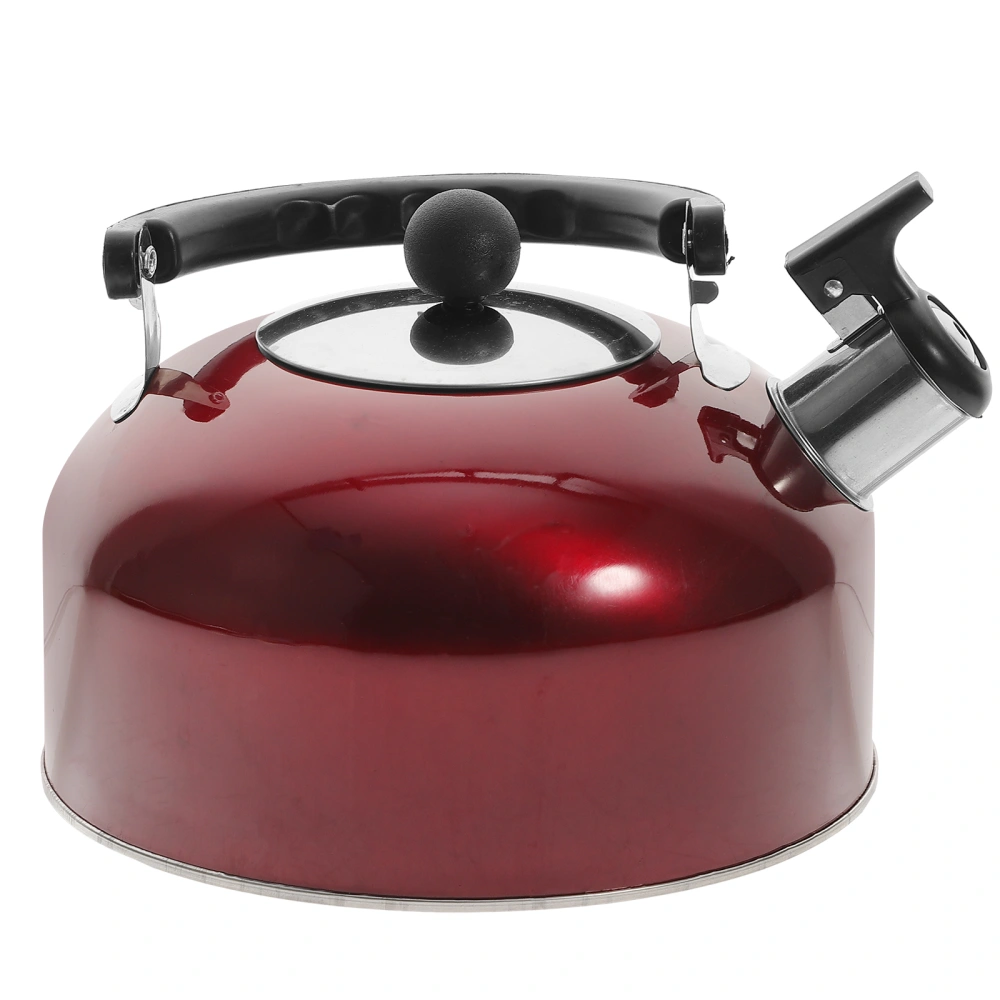 Stainless Steel Whistling Kettle Hemispherical Tea Kettle Sounding Kettle