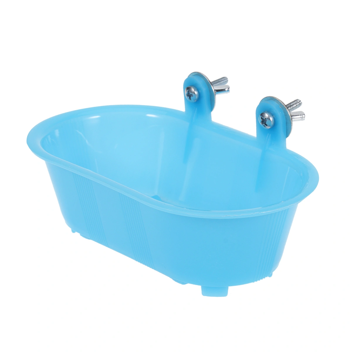 Bathing Tub Toy Parrot Shower Pool Bird Bath Tub Cleaning Tool with Bottom Mirror