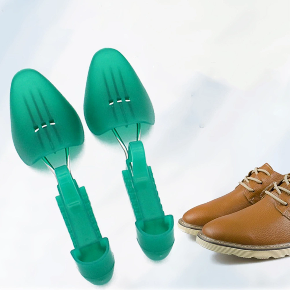 1 Pair Women Adjustable Shoe Stretcher Plastic Boot Holder Fixed Shoe Shape Hanging Shoe Stretcher