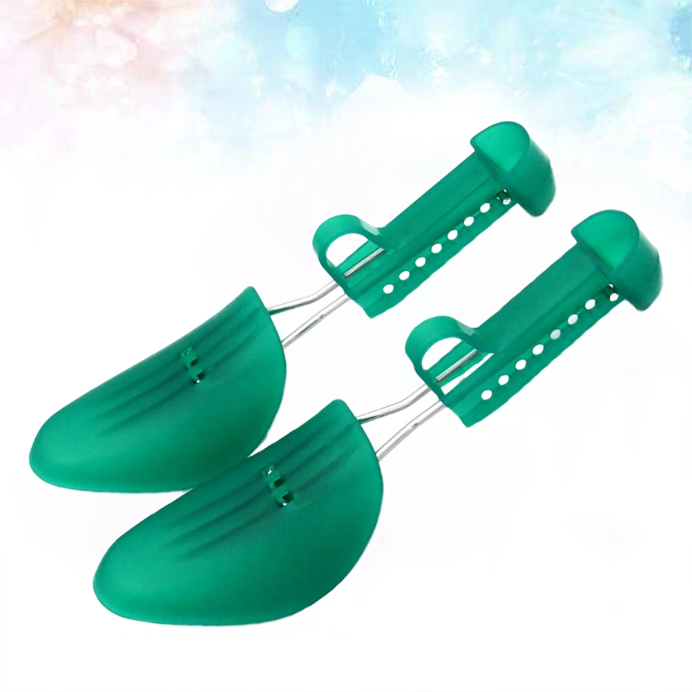 1 Pair Women Adjustable Shoe Stretcher Plastic Boot Holder Fixed Shoe Shape Hanging Shoe Stretcher