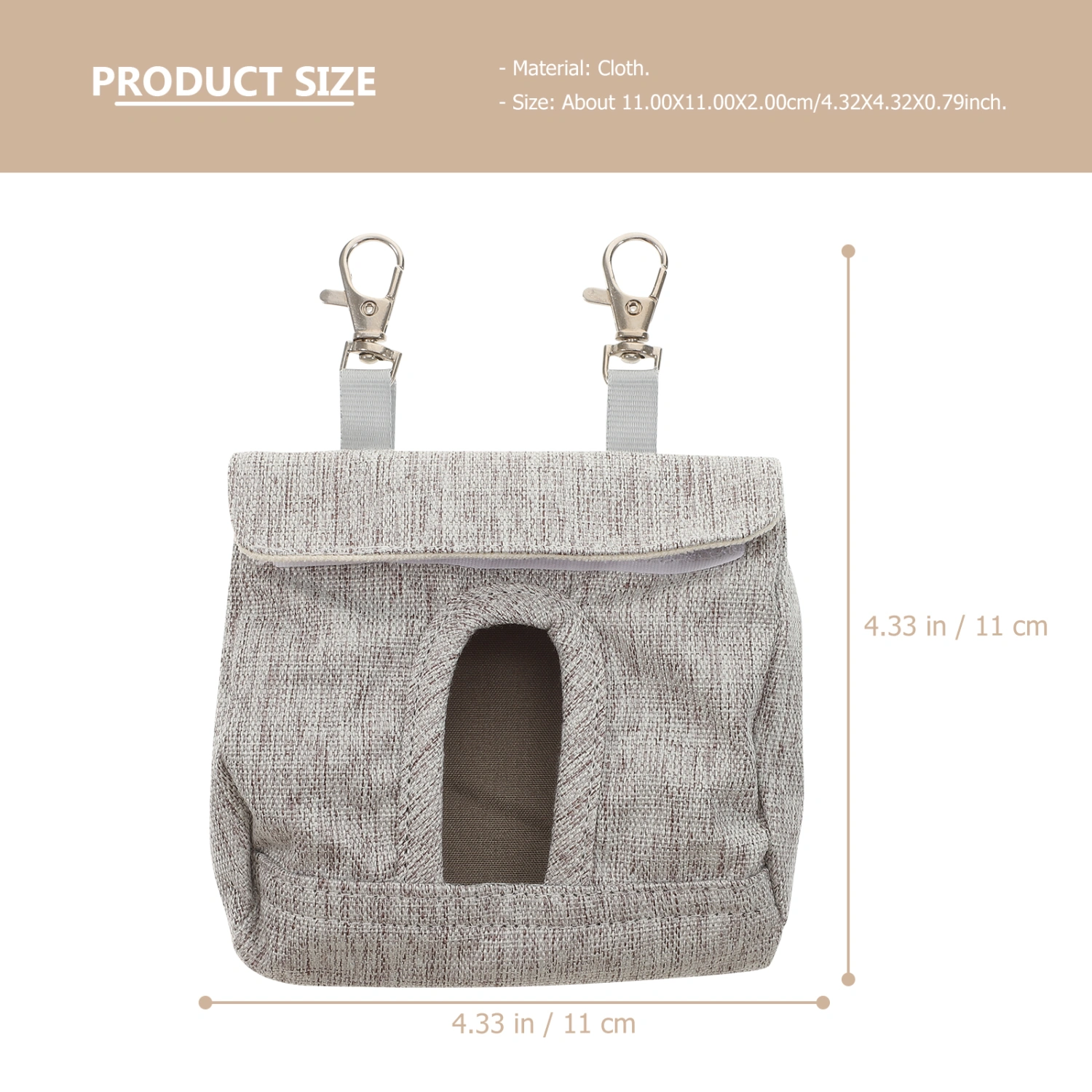 1pc Rabbit Cage Hay Feeder Guinea Pig Feeding Hay Bag Chinchilla Hay Storage Holder