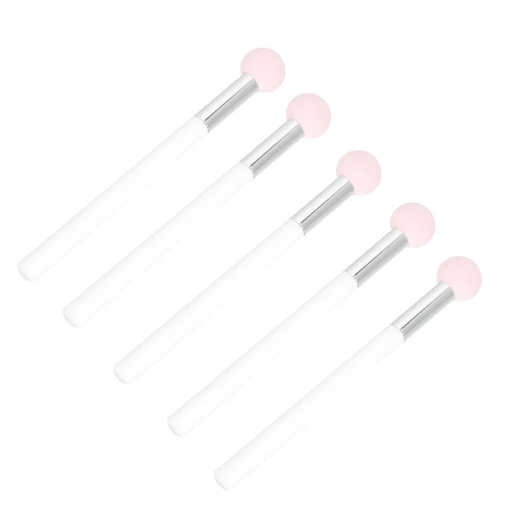 5Pcs Small Mushroom Head Sponge Powder Puff Makeup Brush for Women Using