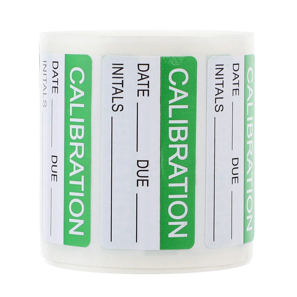 1 Roll/300pcs Practical Calibration Stickers Quality Control Adhesive Stickers