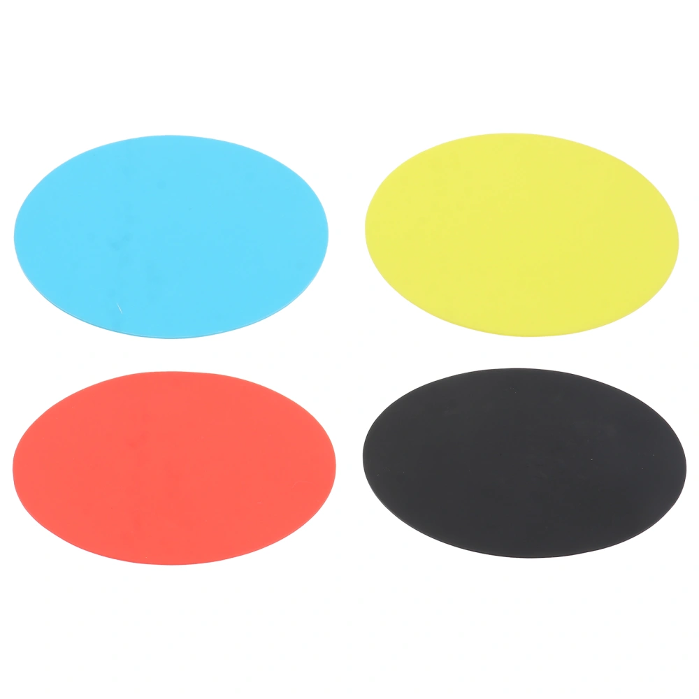 4pcs Silicone Non-Slip Bottle Opener Pad Easy Non-slip Openers Pad Kitchen Gadget