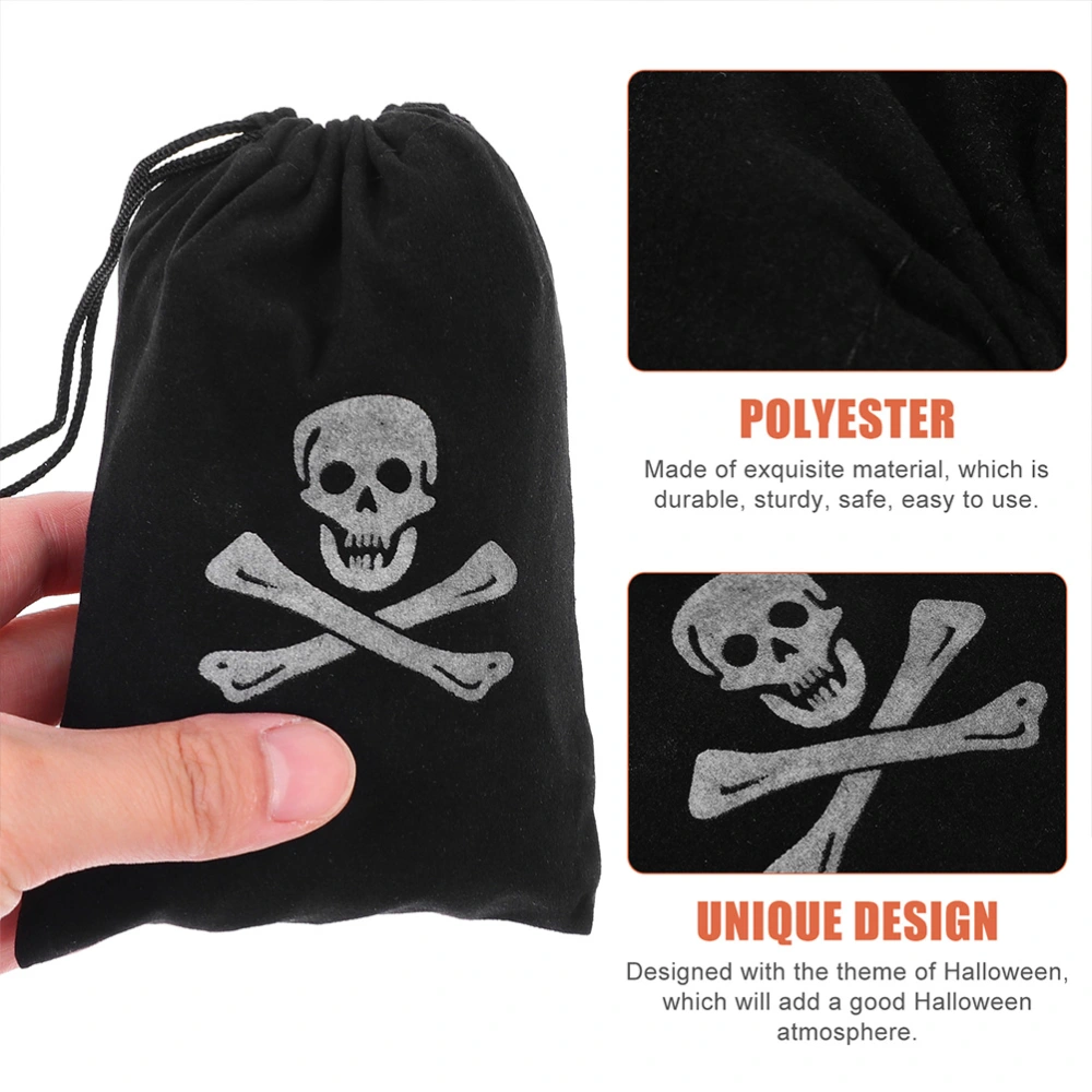 20pcs Pirate Gold Coin Pouches Halloween Gift Candy Bags Gift Pouch Storage Bags