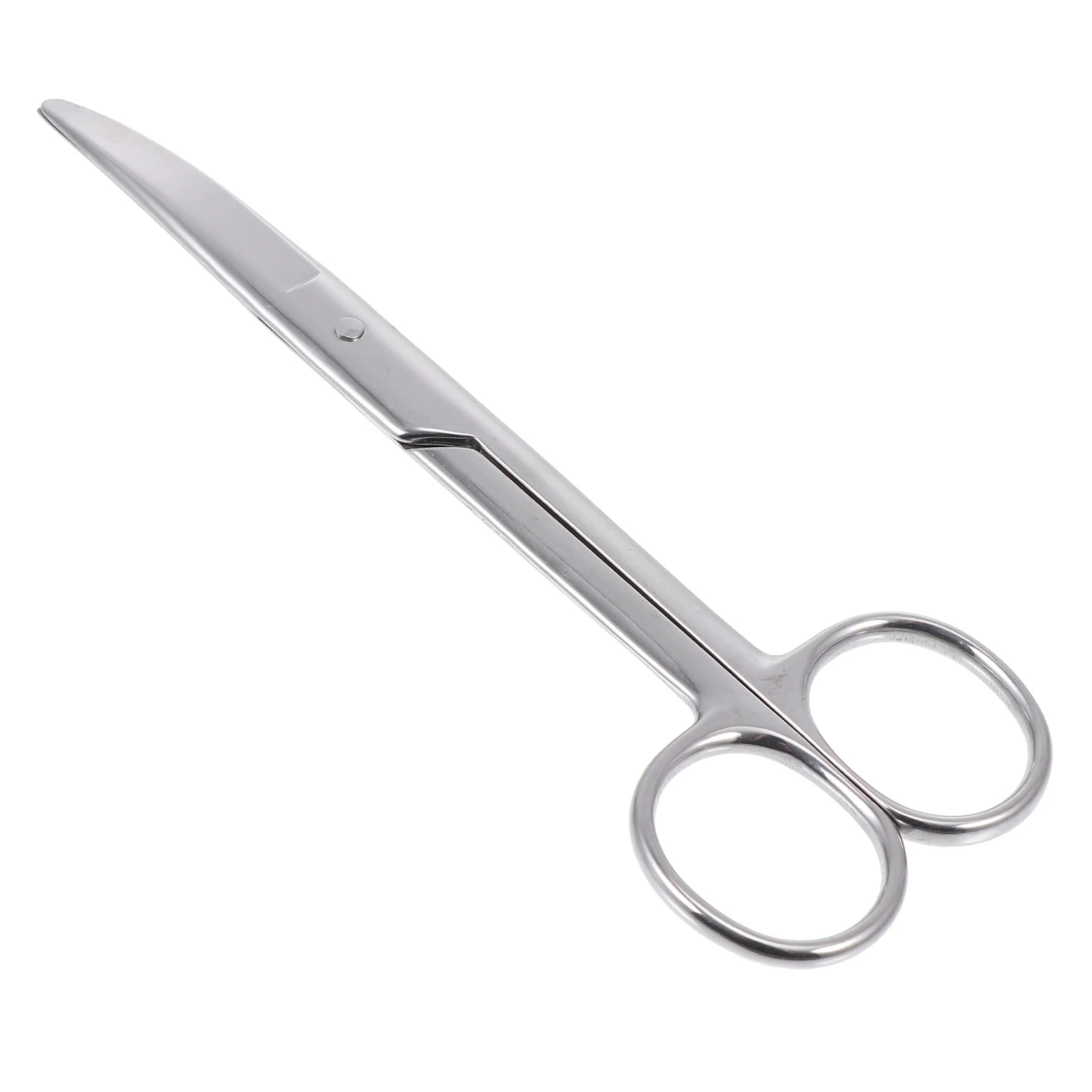1Pc 14cm Stainless Steel Ostomy Scissors Practical Blunt Scissors (Silver)