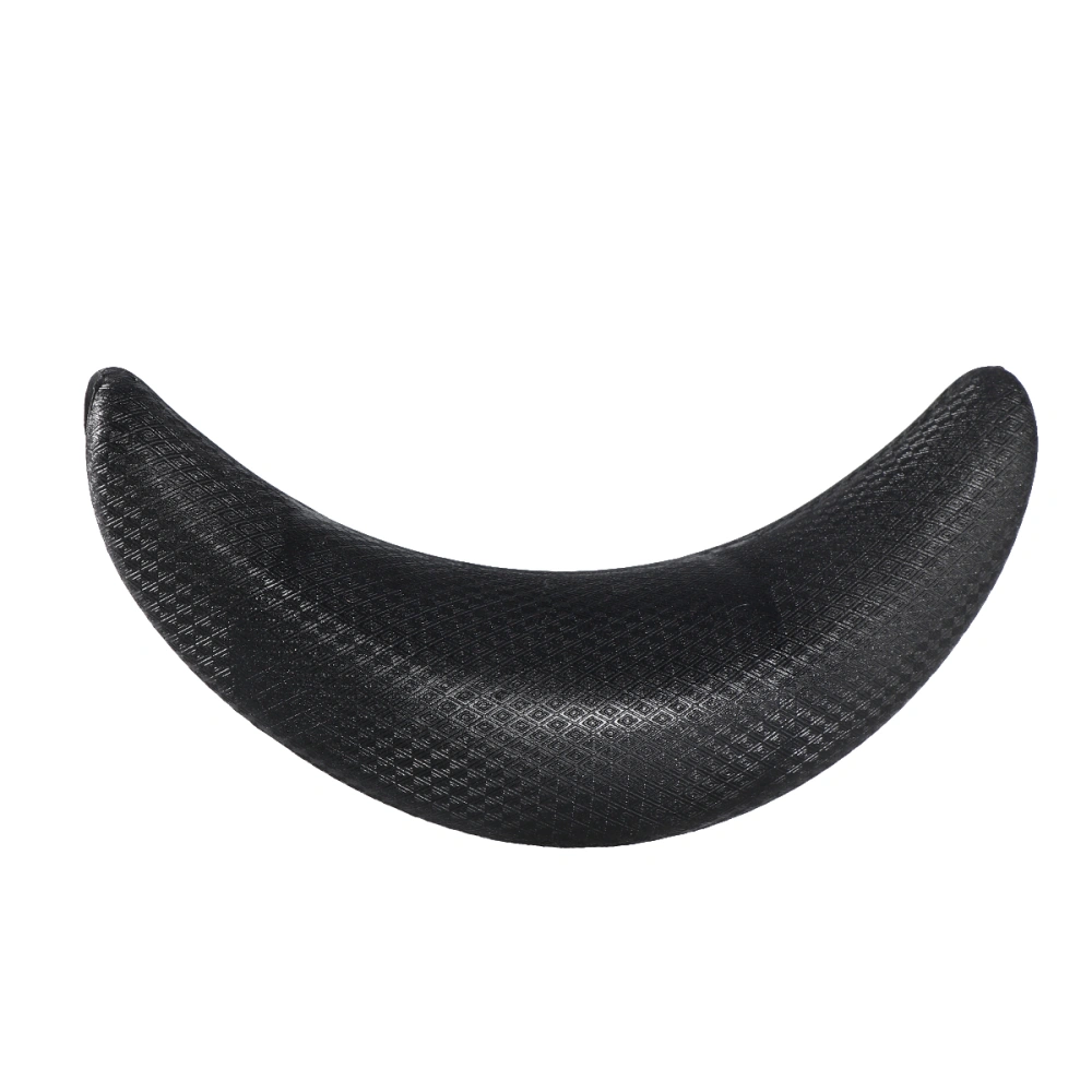 Rubber Hair Wash Gel Neck Rest Pillow Salon Hair Shampoo Bowl Gripper for Hairdressing Hair Washing Sink Basin Tool (Black)