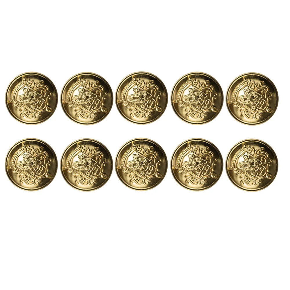 40Pcs Sewing Buttons Vintage Brass Buttons Present Clothing Accessories