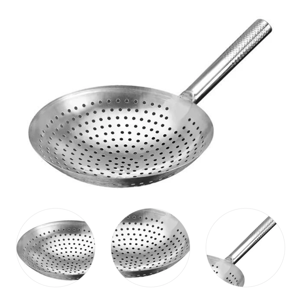 1pc Frying Oil Strainer Mesh Thicken Colander Spoon Filter Strainer Kitchen Tool