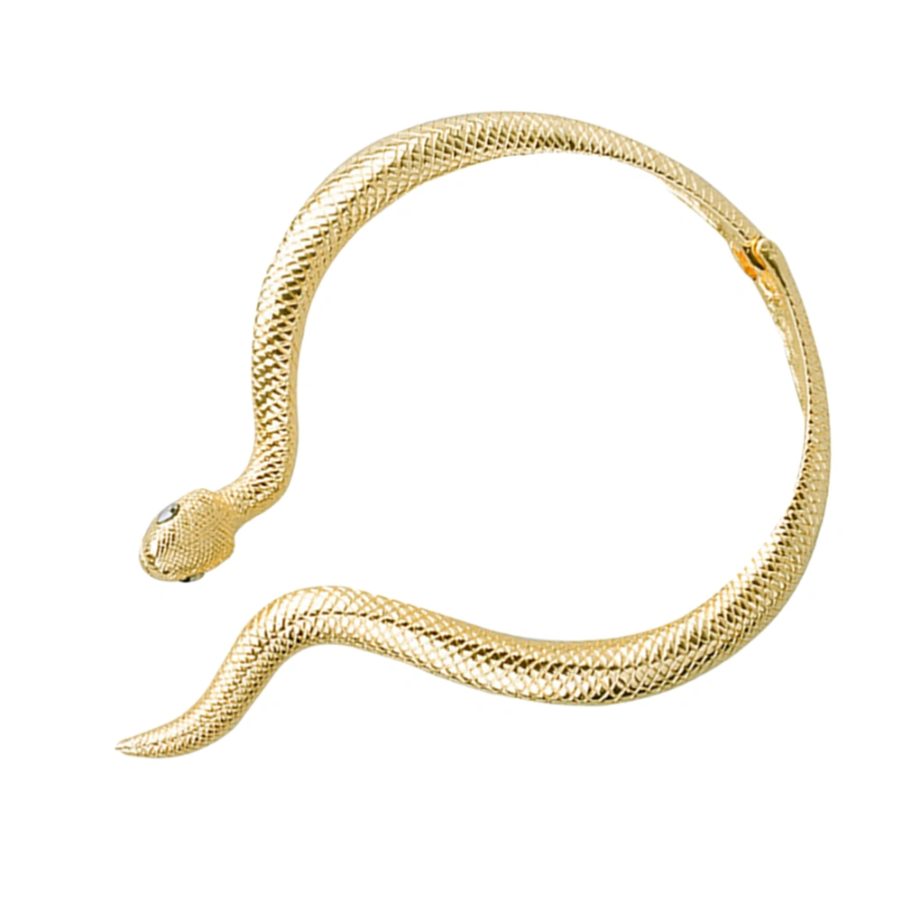 Vintage Snake Choker Necklace Egyptian Golden Snake Necklace for Women