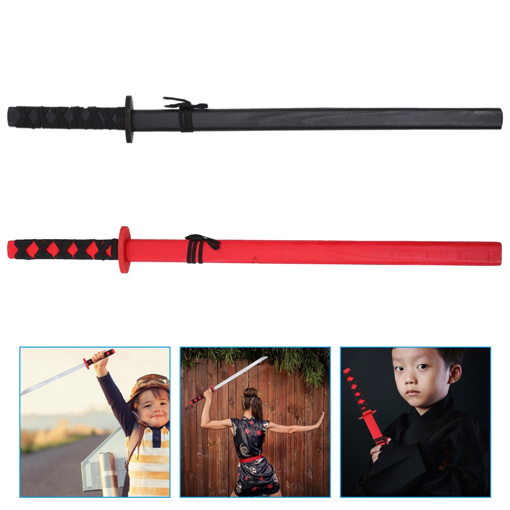 2Pcs Interactive Sword Toys Wear-resistant Kids Playthings Cosplay Children Toys