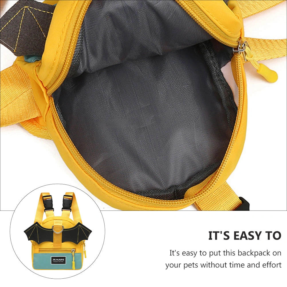1Pc Dog Pack Pet Backpack Dog Harness Bag Self-Wearing Bag Pet Supplies
