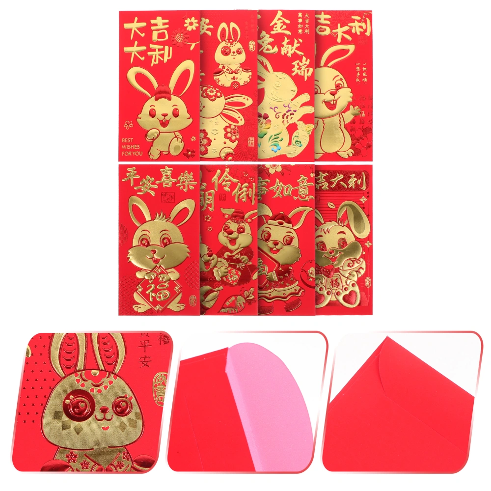 48Pcs Money Envelopes Cash Envelopes New Year Money Bag Paper Money Envelopes