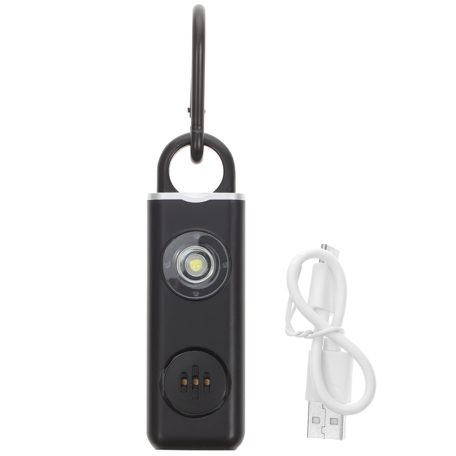 Self Defense Alarm Personal Alarm Rechargeable Safety Keychain For Women Elder