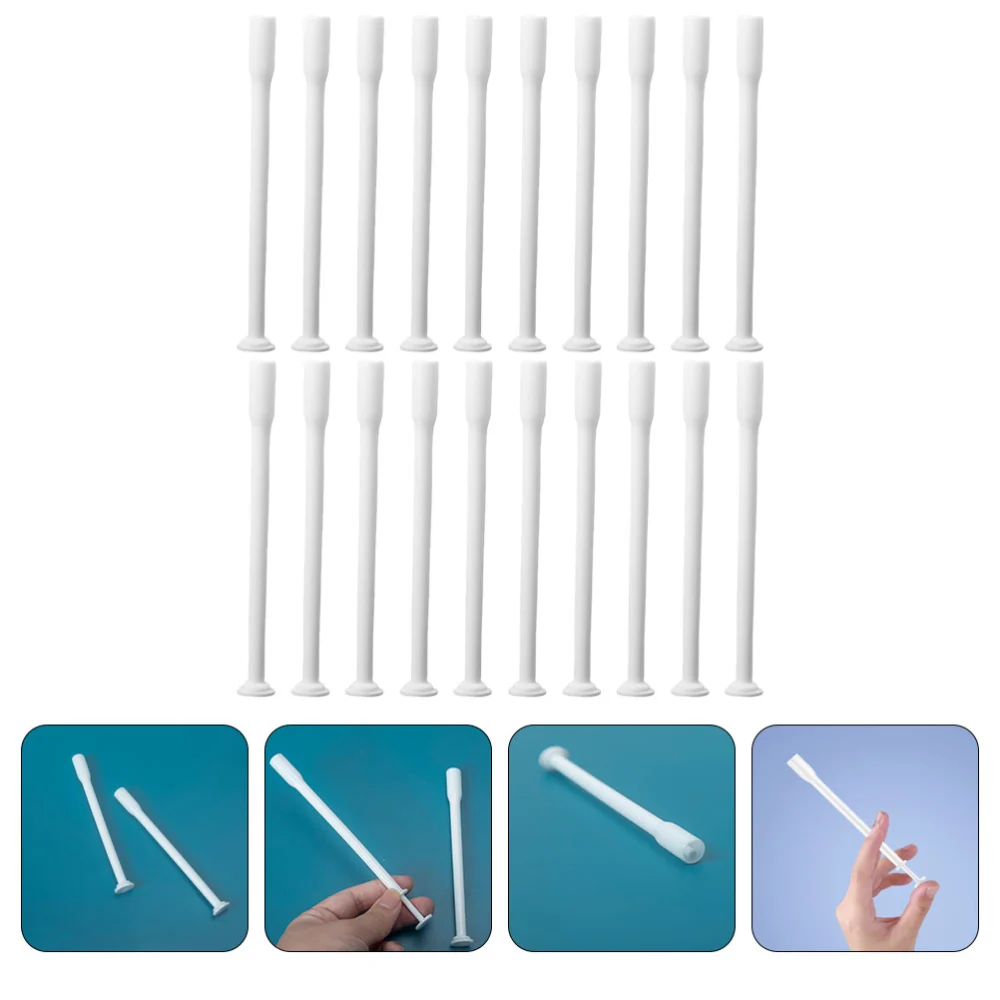 20pcs Disposable Private Gel Tube Gynecological Care Tube Push Assistant Injection Tube