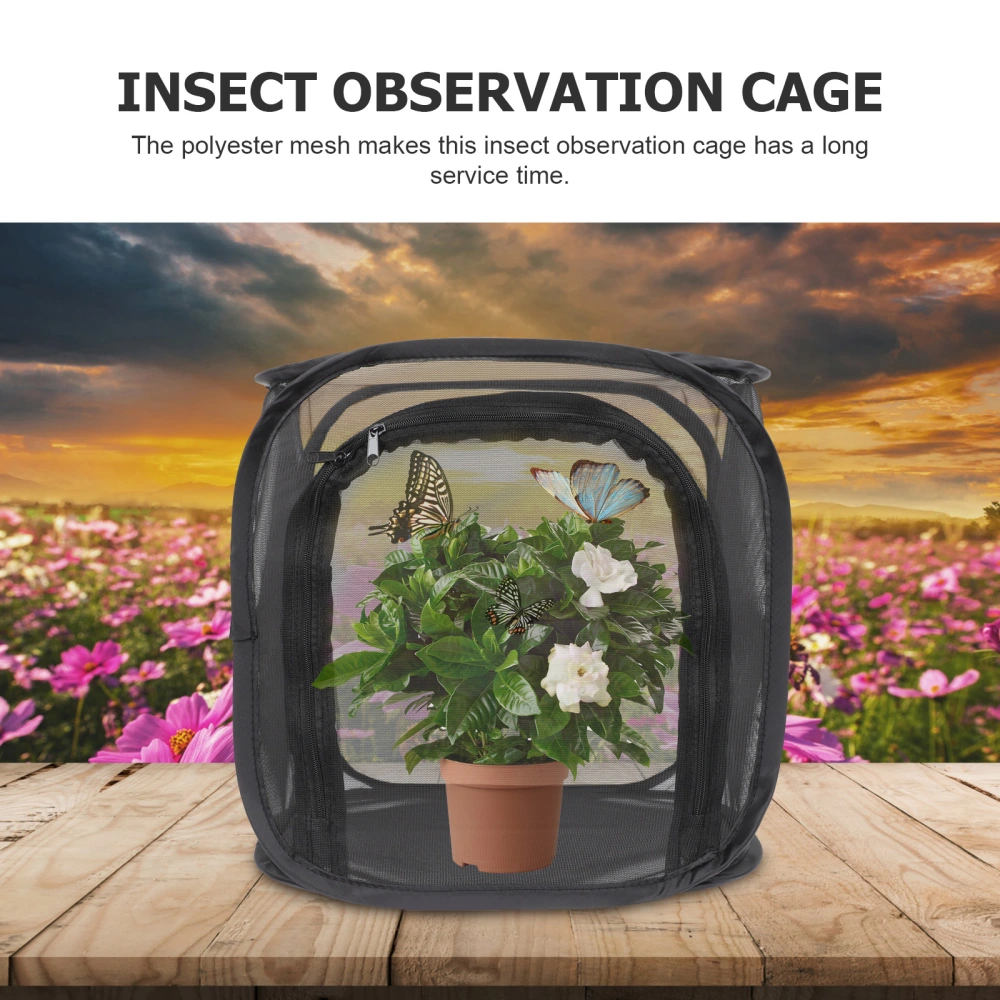 Breathable Insect Cage Breeding Cage Insect Observation Cage Plant View Cage