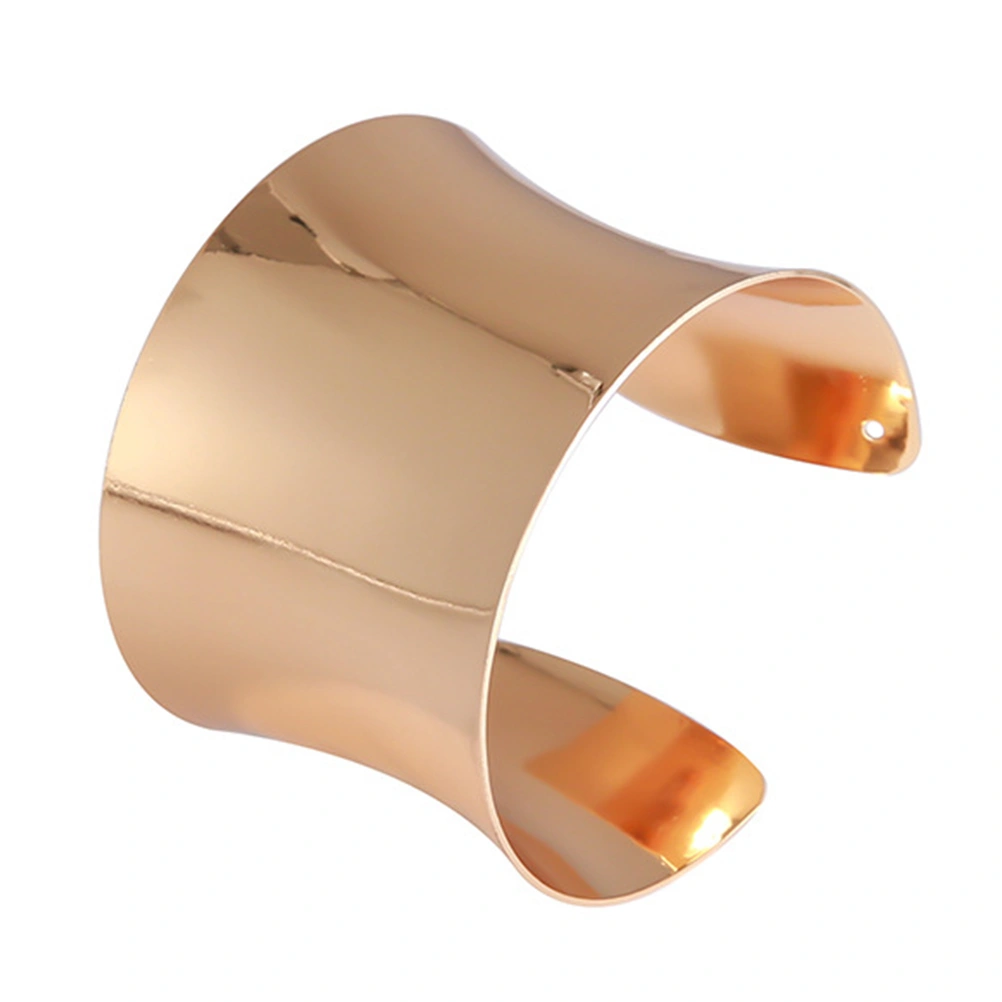 Wide Cuff Bangle Punk Grooved Cuff Bangle Open Cuff Bracelet Wide Cuff Bracelet