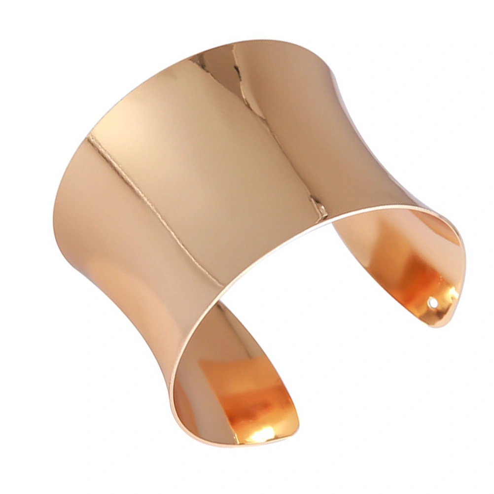 Wide Cuff Bangle Punk Grooved Cuff Bangle Open Cuff Bracelet Wide Cuff Bracelet