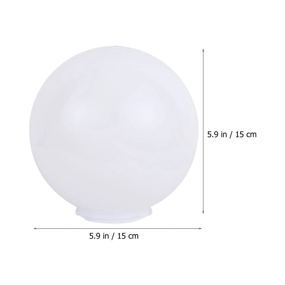 2pcs Acrylic Outdoor Waterproof Lampshades Round Ball Shape Lamp Covers