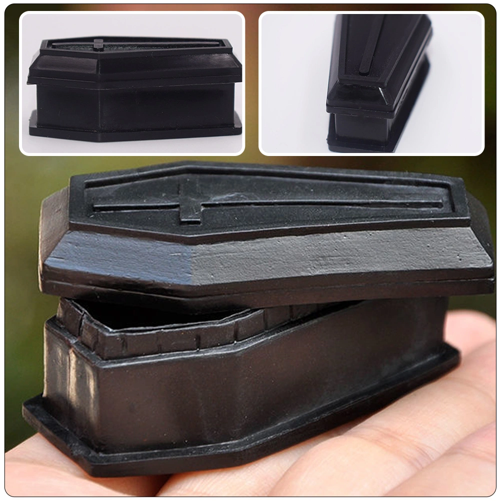 8Pcs Coffin Box Models Halloween Prank Props Halloween Coffin Box Ornaments Party Decors