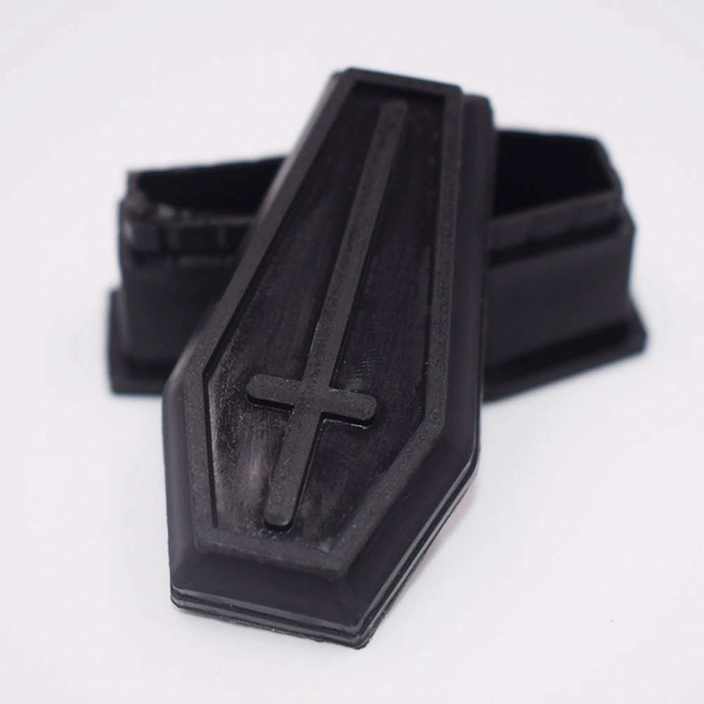 8Pcs Coffin Box Models Halloween Prank Props Halloween Coffin Box Ornaments Party Decors