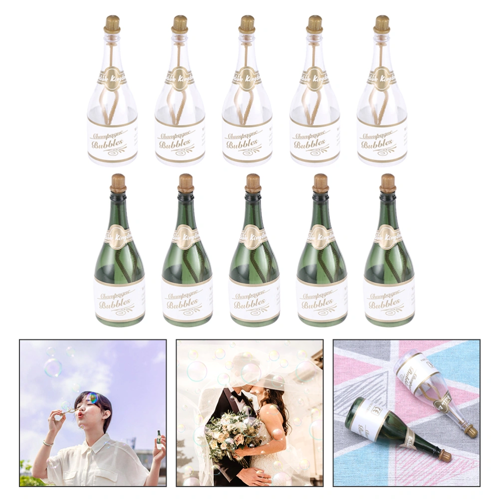 12pcs Champagne Bubble Bottles Wedding Bubble Bottles Champagne Bottles