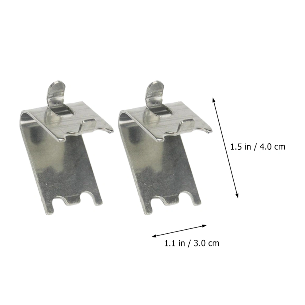 6pcs Replacement Refrigerator Shelf Clips Refrigerator Shelf Support Clamp