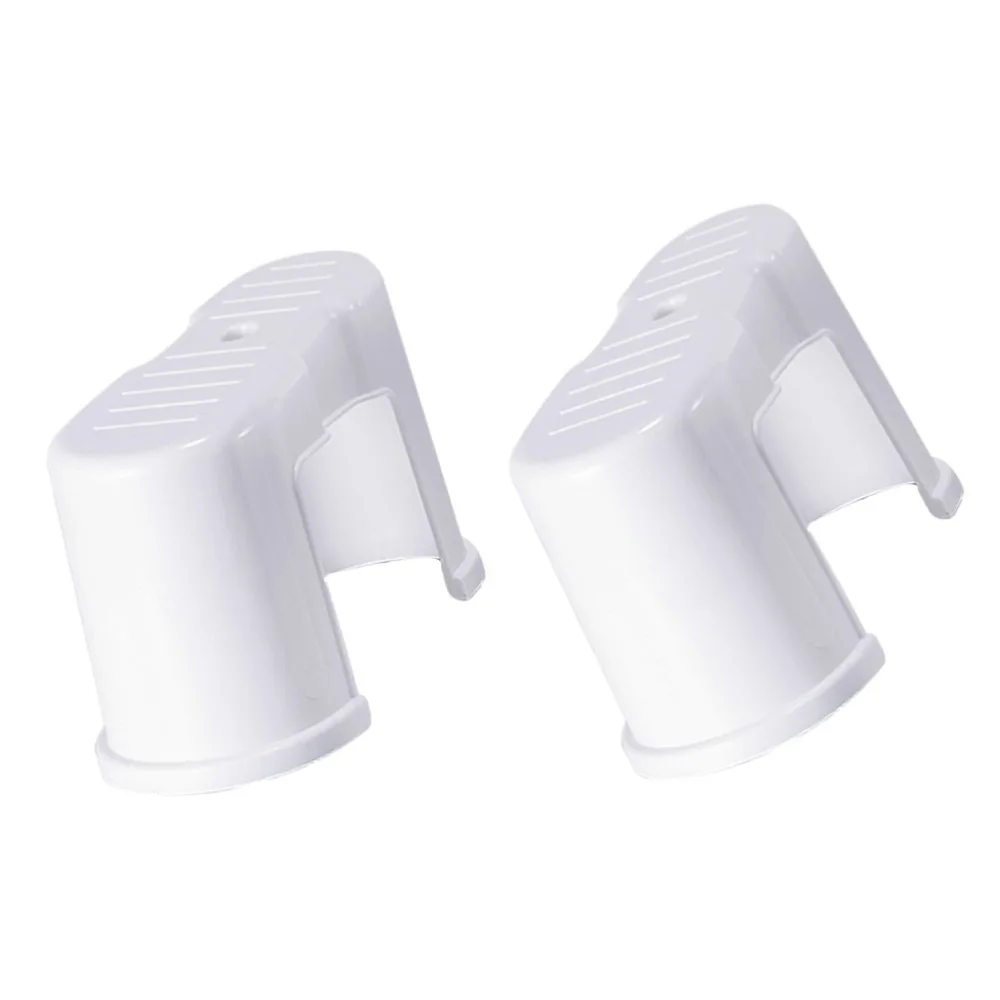 2Pcs Home Anti-skid Toilet Footstools Bathroom Plastic Toilet Stepping Stools