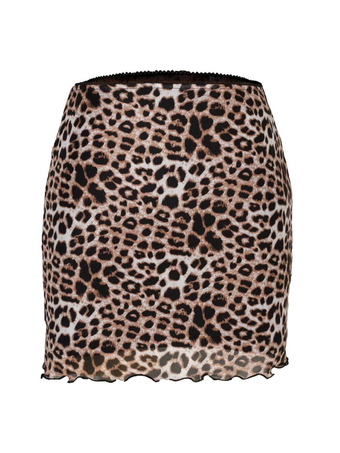 Women Close-fitting Short Skirt, Printed Pattern High Waist Dress