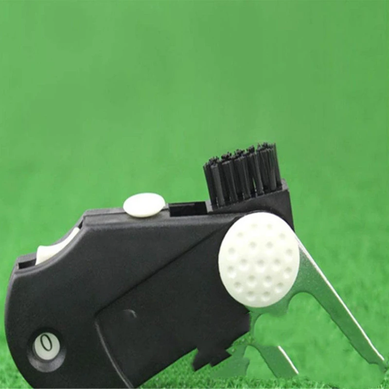 Golf Cleaning Brush Multi-function Five-in-one Scoring Device