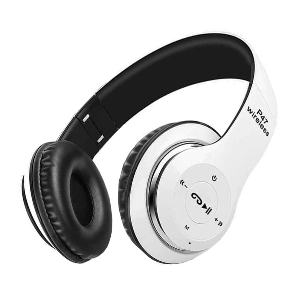 1PC Fashion Wireless Bluetooth 5.0 Stereo Foldable Headphone 3.5mm Line Hands-free Support MP3 TF Card With Mic