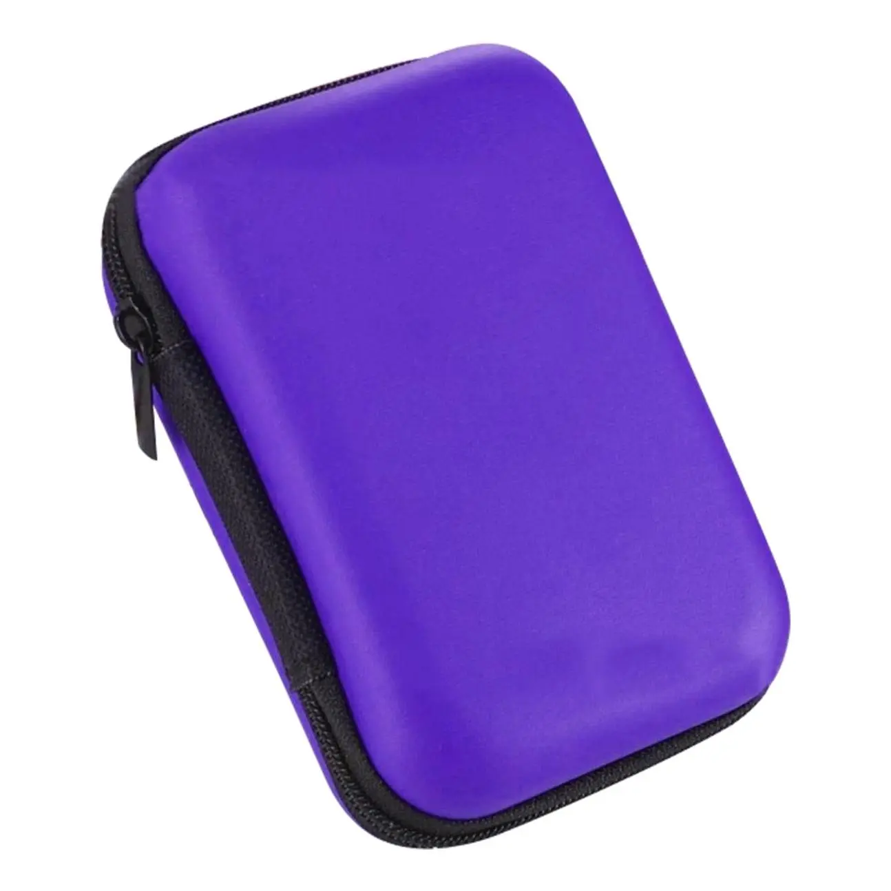 Storage Box Bag Mini Zipper Square EVA Case Headset USB Cable Organizer Portable Earbuds Pouch