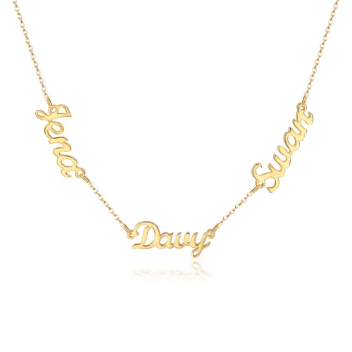 two names necklace