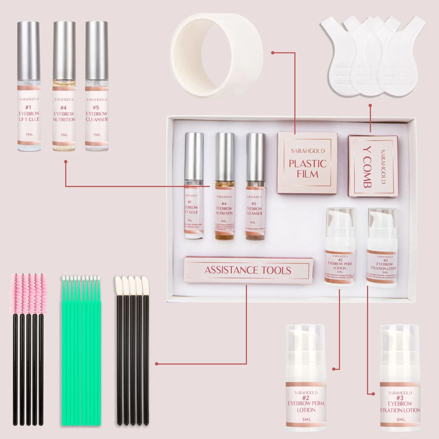 Brow Lamination Kit,Eye Brow Lamination Kit