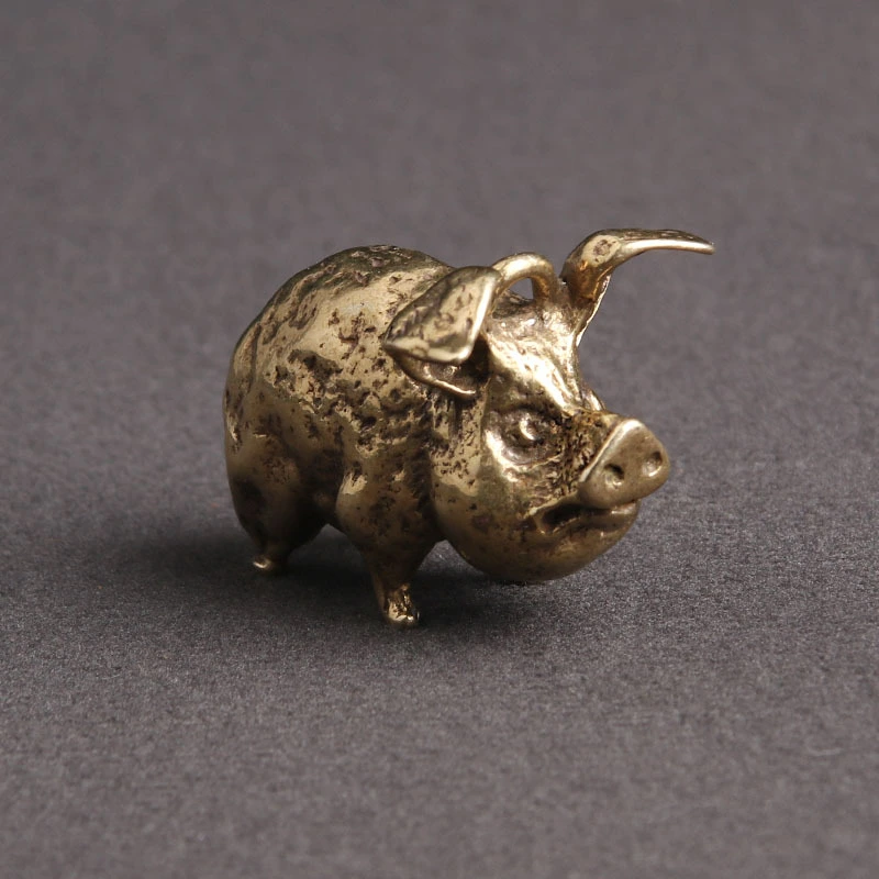 Little Boar Personality Car Key Ring Pendant