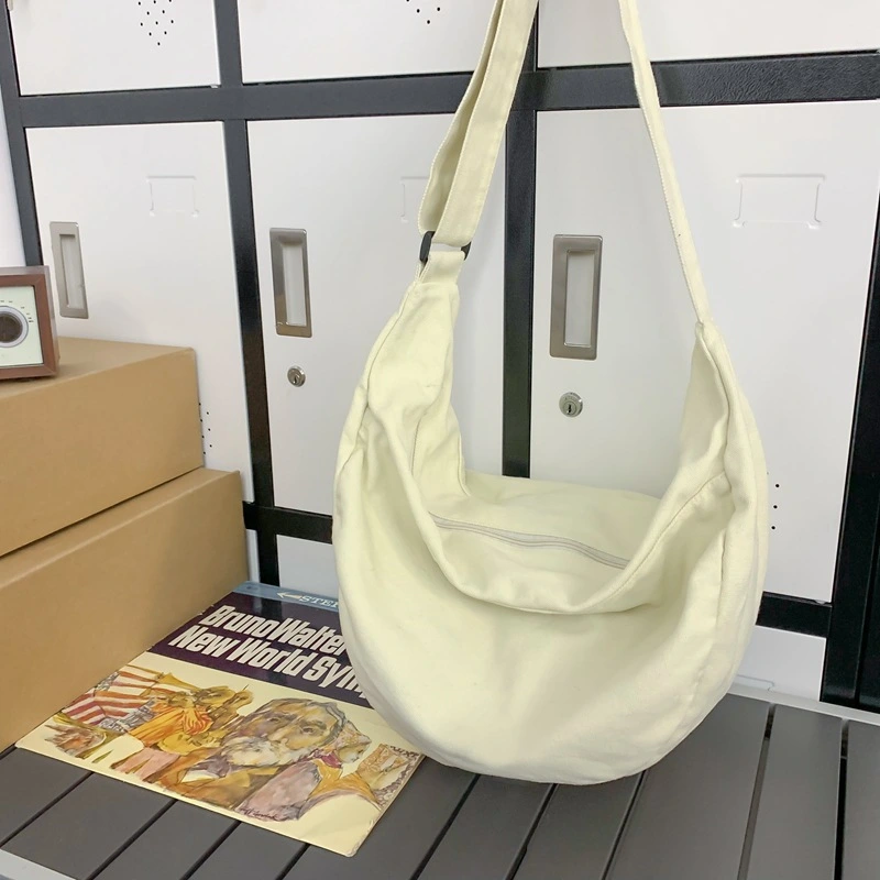 Trendy Large Capacity Dumpling Messenger Student Versatile Shoulder Bag