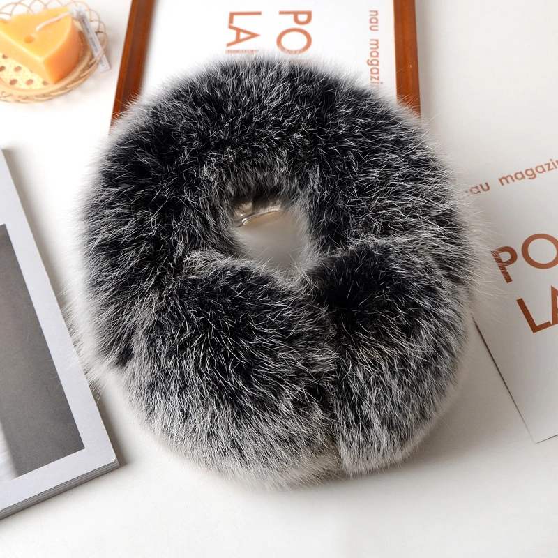 Women's Encrypted Fox Fur Earmuffs