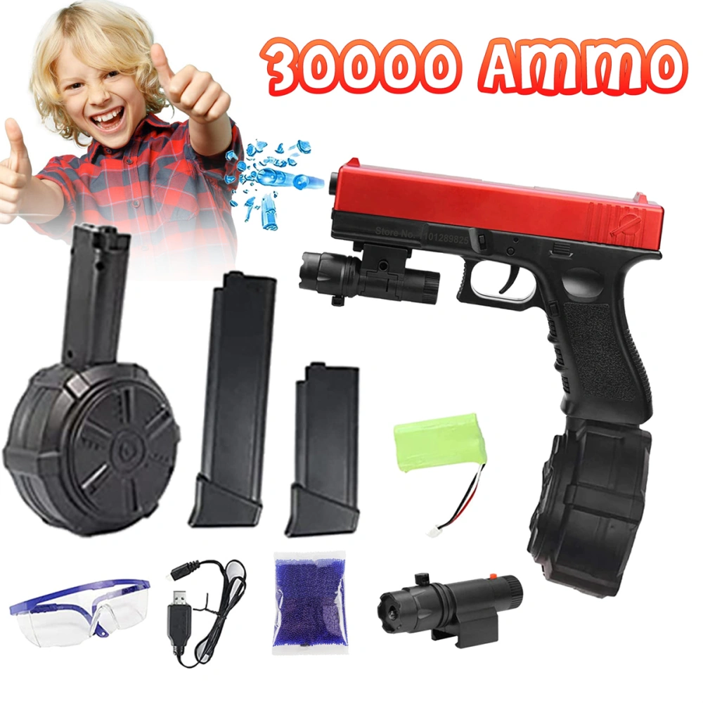 Gel Blaster Splatter Ball Gun, Automatic Splatter Ball Gun, Electric Ammo Gun, Splat Ball Gun, Gel Gun, 35000 Water Beads