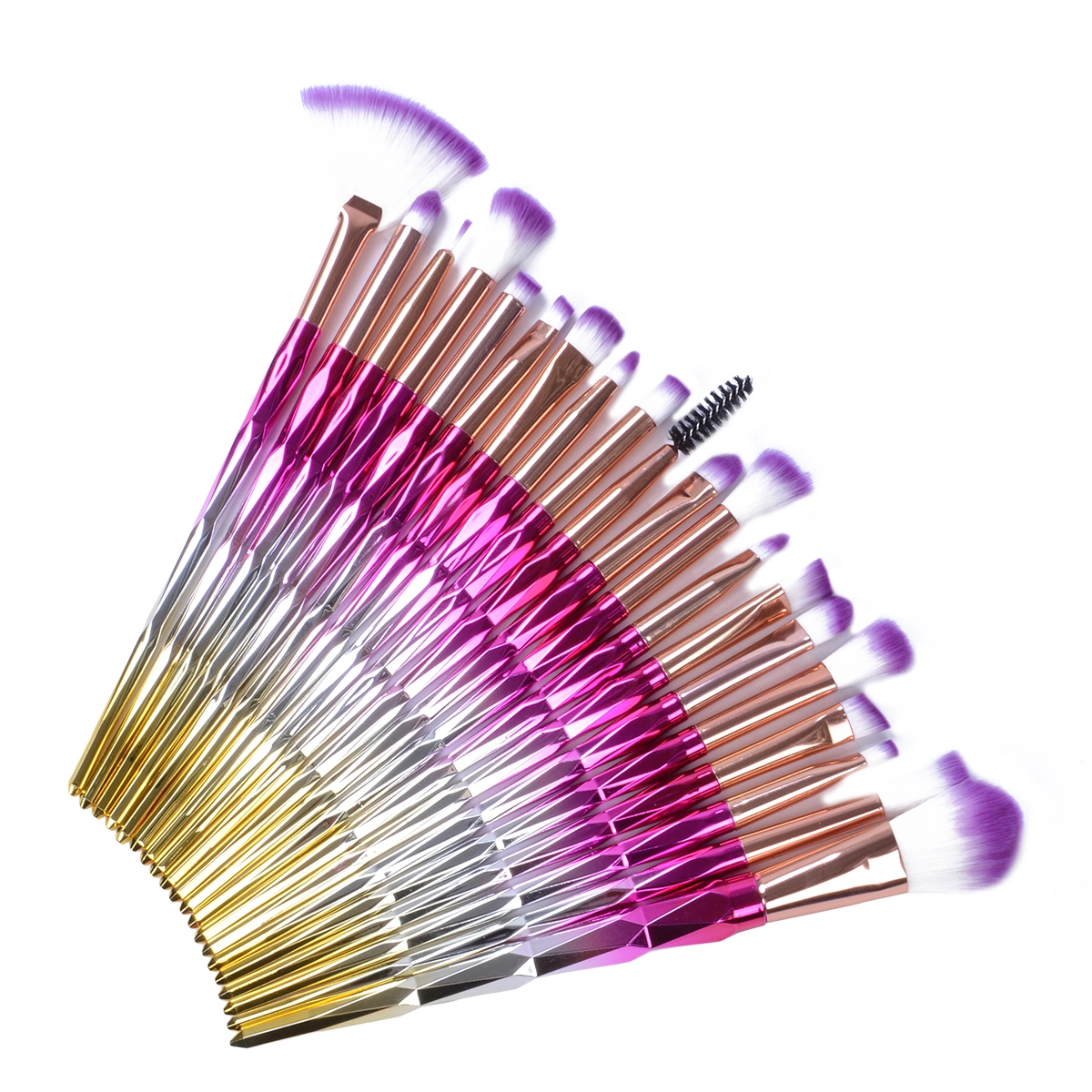 20PCS Makeup Brushes Kit, Eye Shadow Brush Professional Make Up Brushes, Foundation Cosmetic Basic Brush Kit