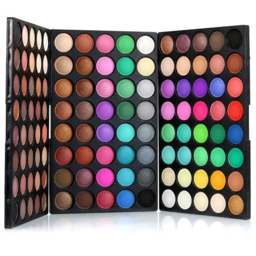 Women Long Lasting Makeup Pallet Set 40 Colors Matte Eyeshadow Blendable Waterproof Palette
