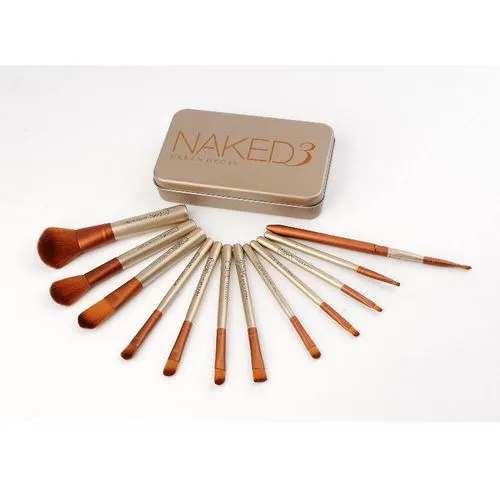 Ladies' 12 Pcs Make Up Brushes Sets Powder Highlighter Eye Shadow Beauty Tools Cosmetics Accessories