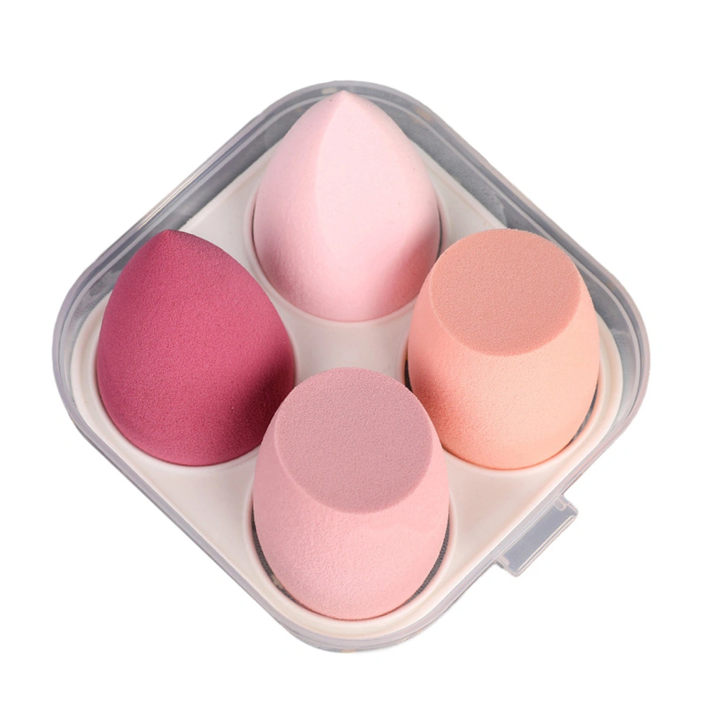 Makeup Sponge Set, Cute Water Drop Shaped Blender Cosmetic Tool for Powder Cream Liquid