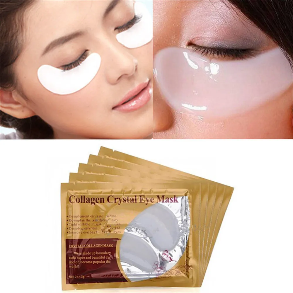 Women's Anti Wrinkle Eye Mask Reduce Dark Circles and Naturally Fit Crystal Collagen Eye Patch