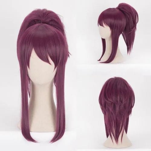 Women Long Straight Hair, Game Cosplay Colorful Wigs, Party Role-playing Hairpiece