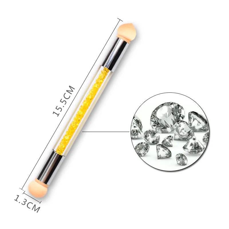 Nail Art Blooming Pen Double Ended Sponge Durable Lightweight and Convenient Fashion Manicure Tools