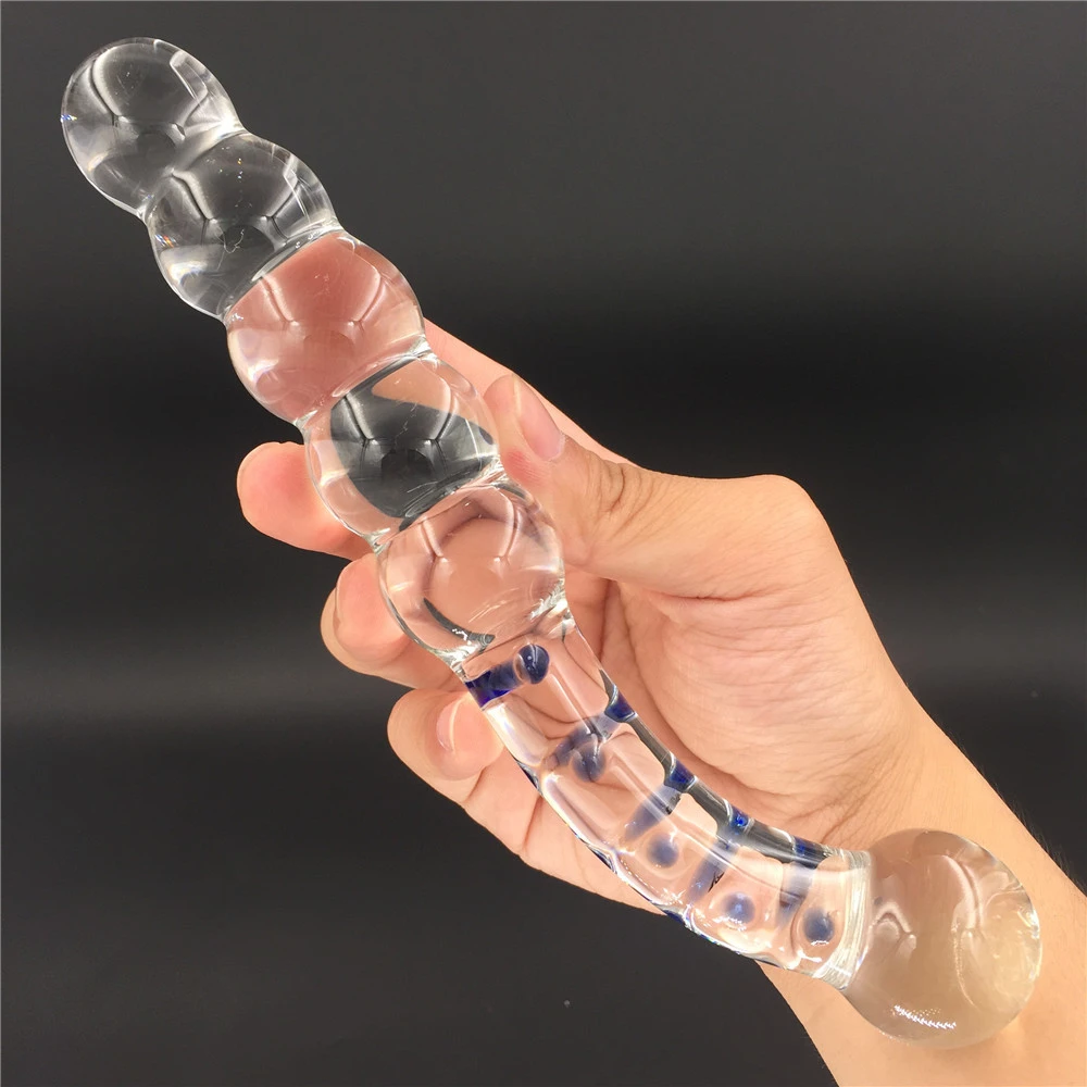 Crystal Glass Stick Casual Plug