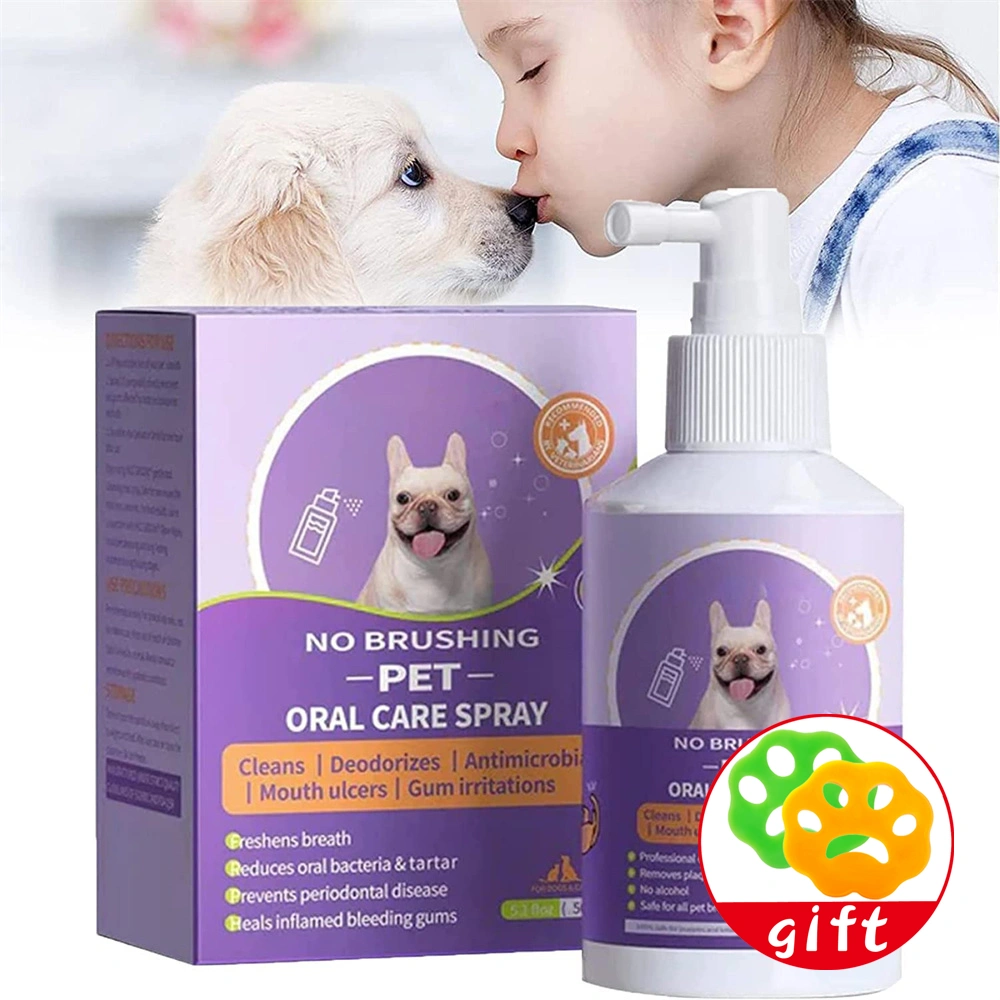 Teeth Cleaning Spray for Dogs  Cats+Gift