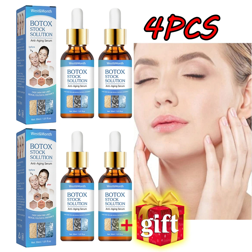 4Pcs Anti Aging Serum Hydrating Face Serum Gift