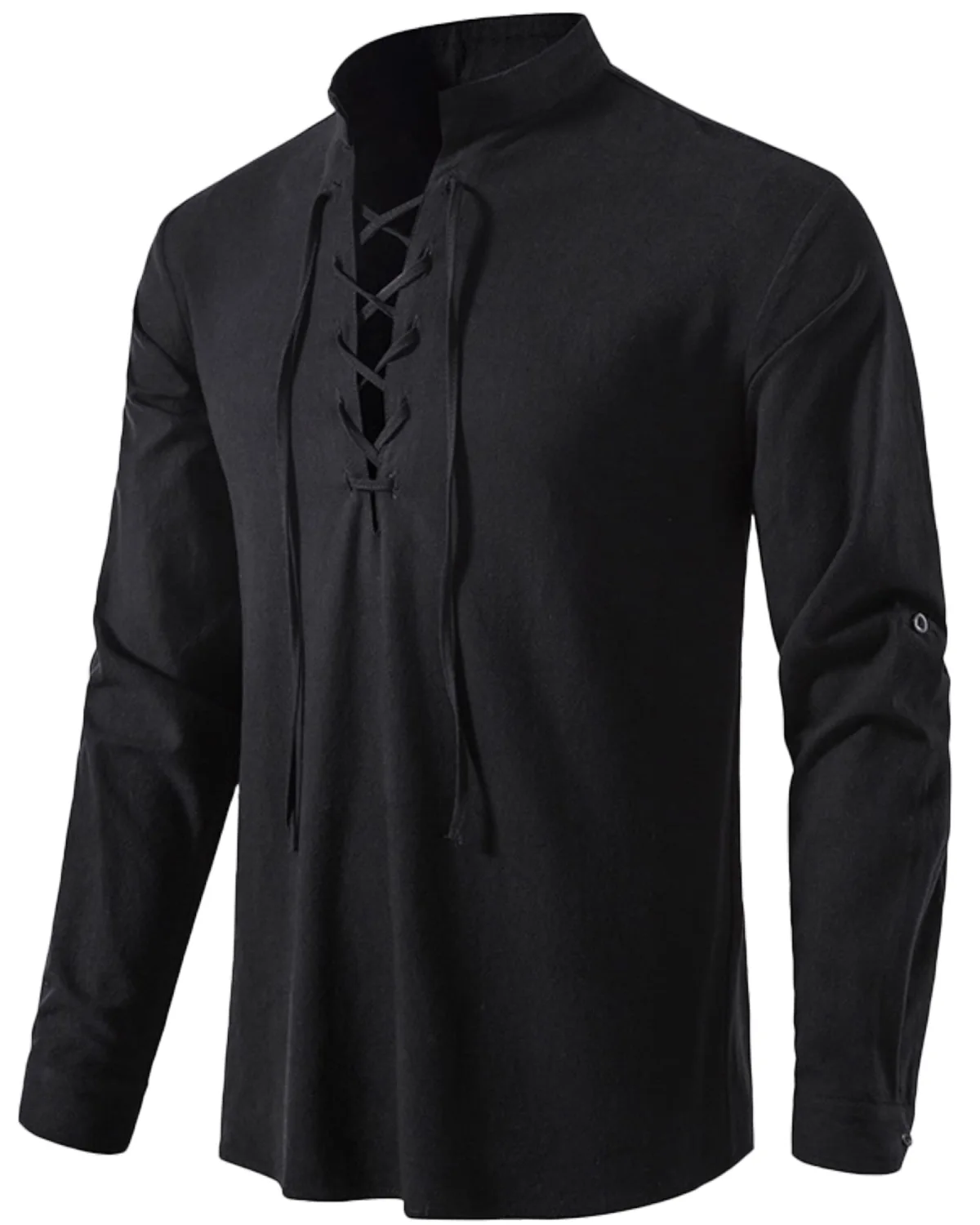 Casual shirt men regular linen Fit Men Shirt