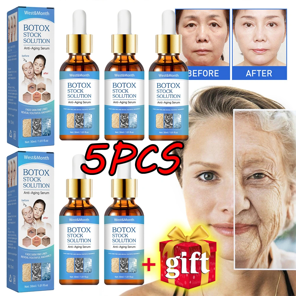 5Pcs Anti-Aging Serum, Anti-Aging Collagen Serum Gift